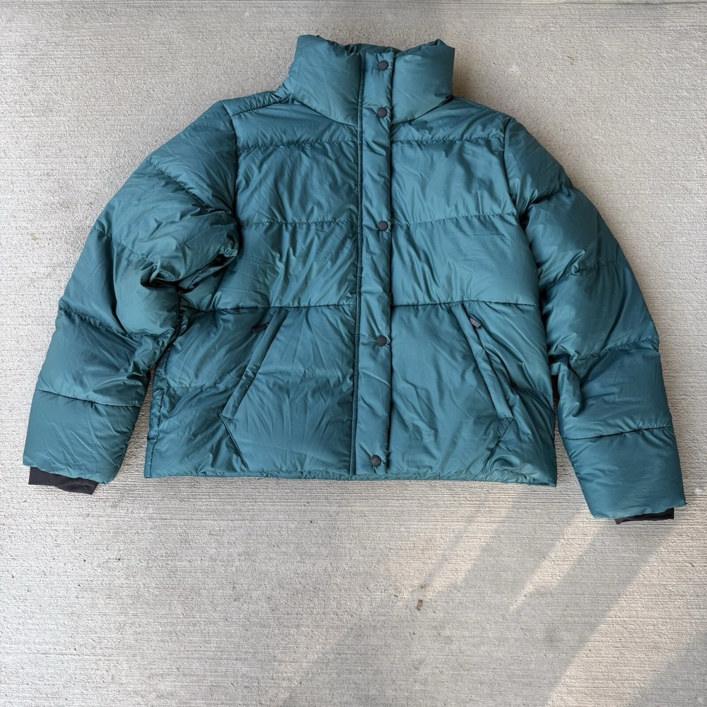 Outdoor Research Womens Coldfront Down Puffer Jacket XL Duck Down Insulated Teal